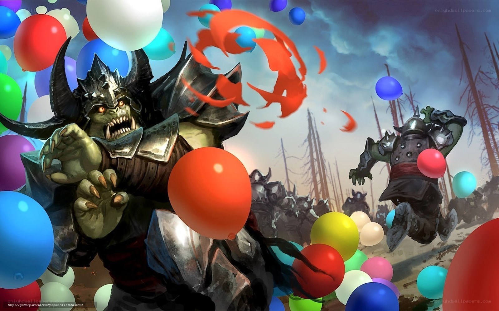 Warcraft Balloon Battle
