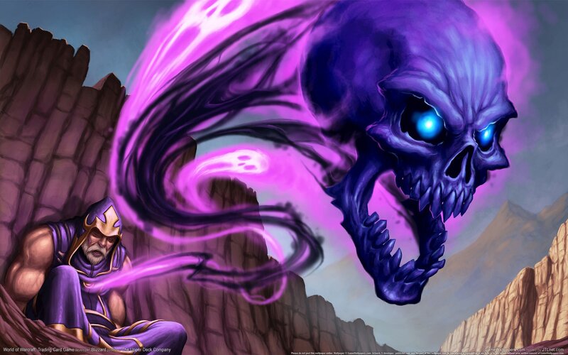 Warcraft card game artwork