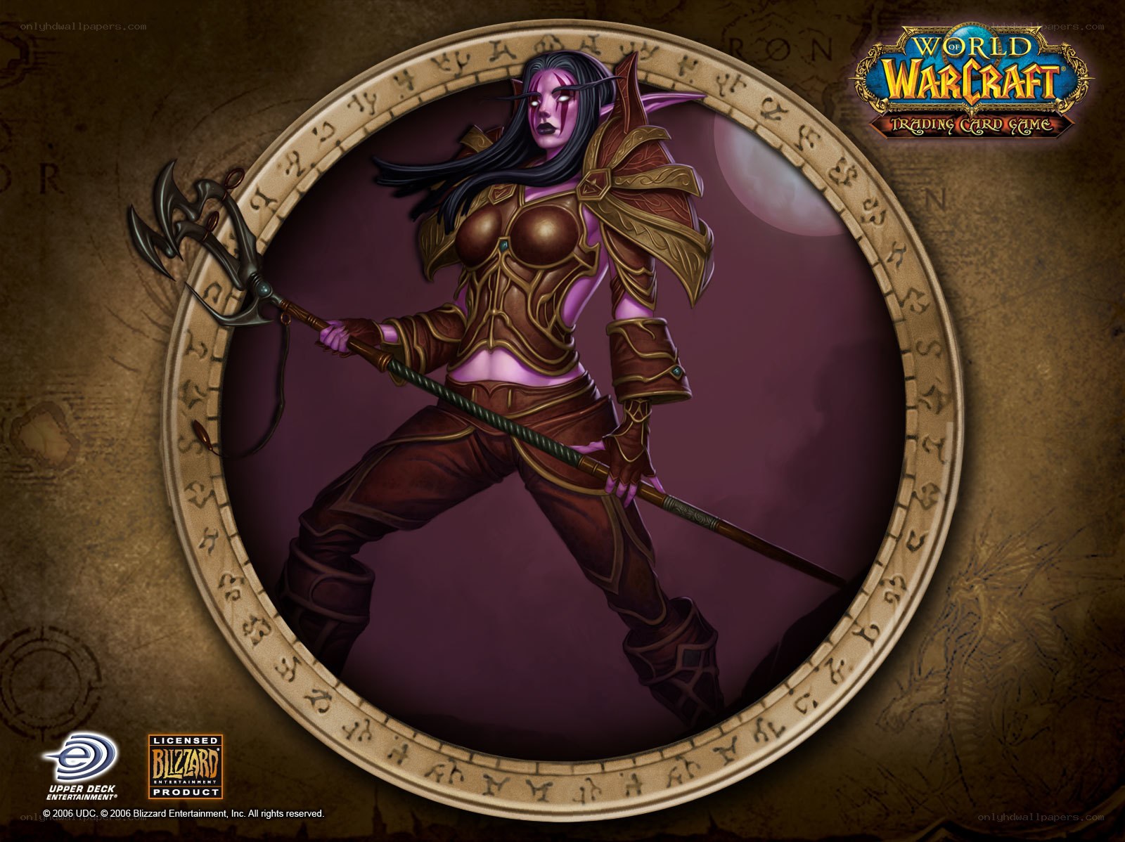 Warcraft character portrait