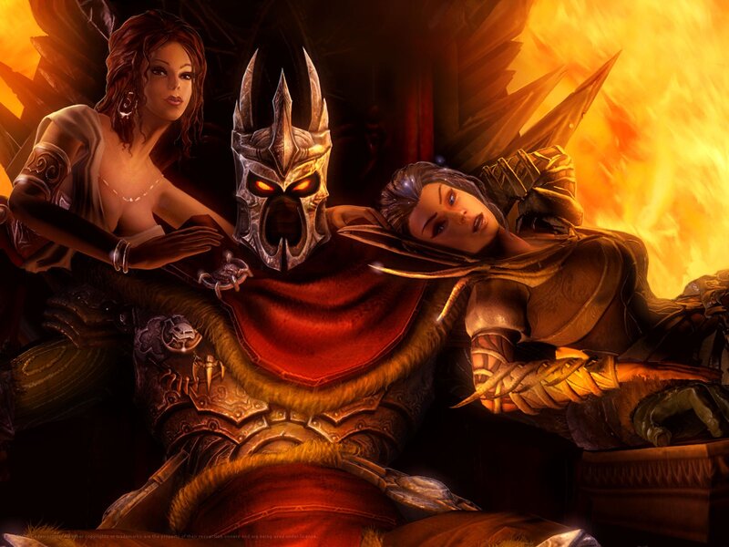 Warcraft character scene