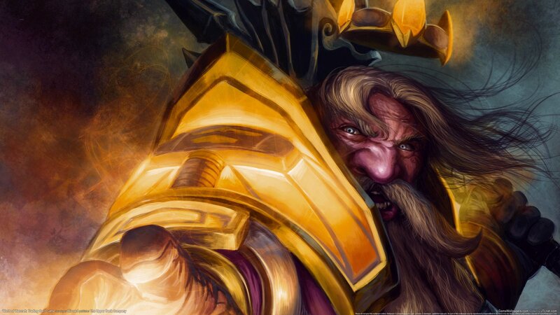 Warcraft dwarf warrior