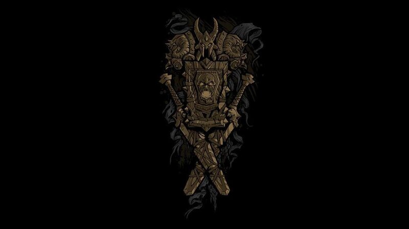 Warcraft Faction Emblem — Black, Dark