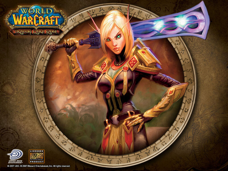 Warcraft female warrior