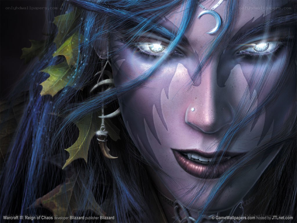 Warcraft III character portrait