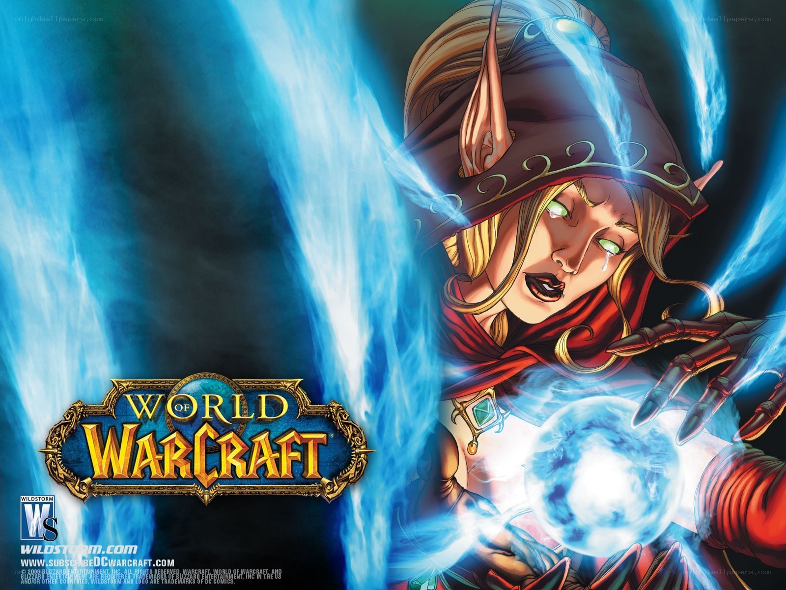 Warcraft spellcaster artwork