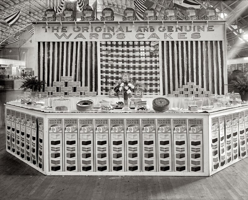 Ward's Cakes exhibit