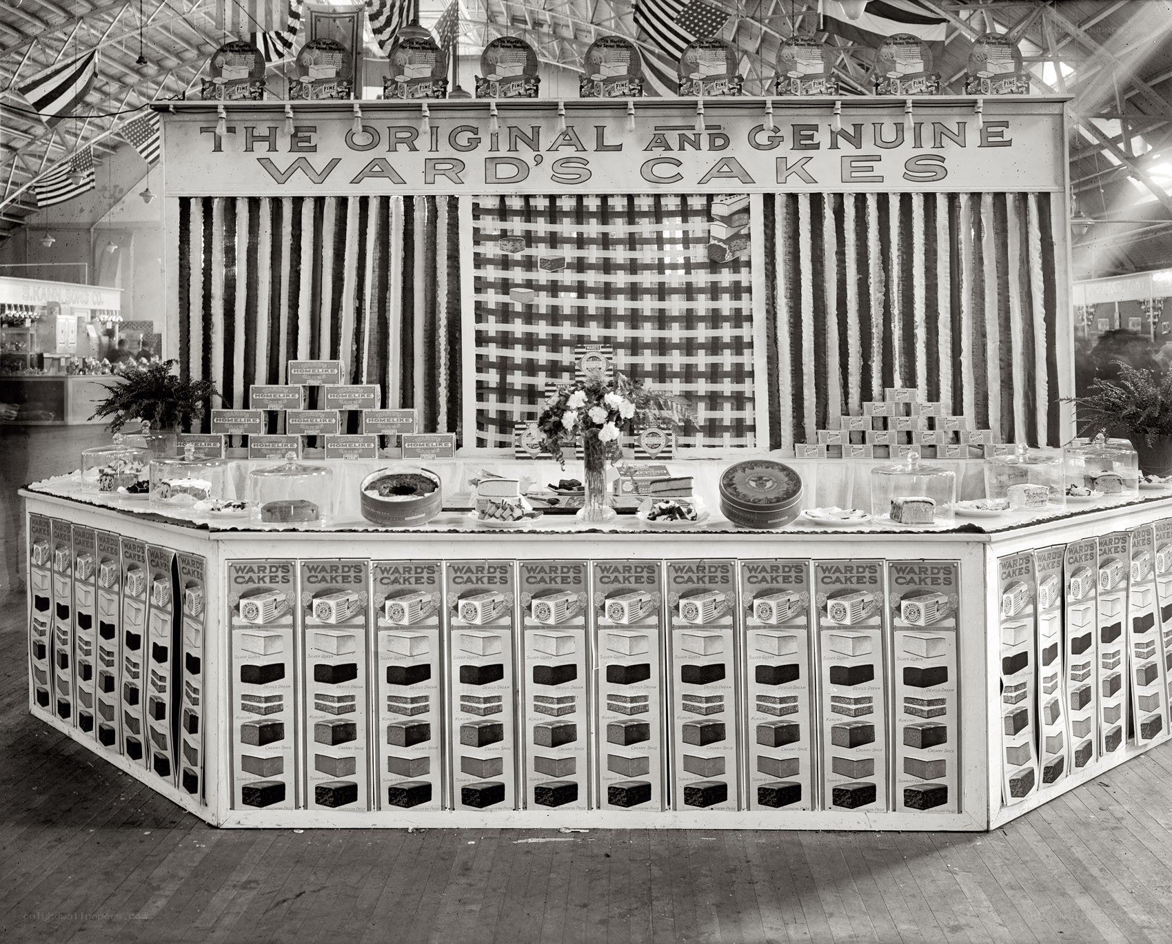 Ward's Cakes exhibit