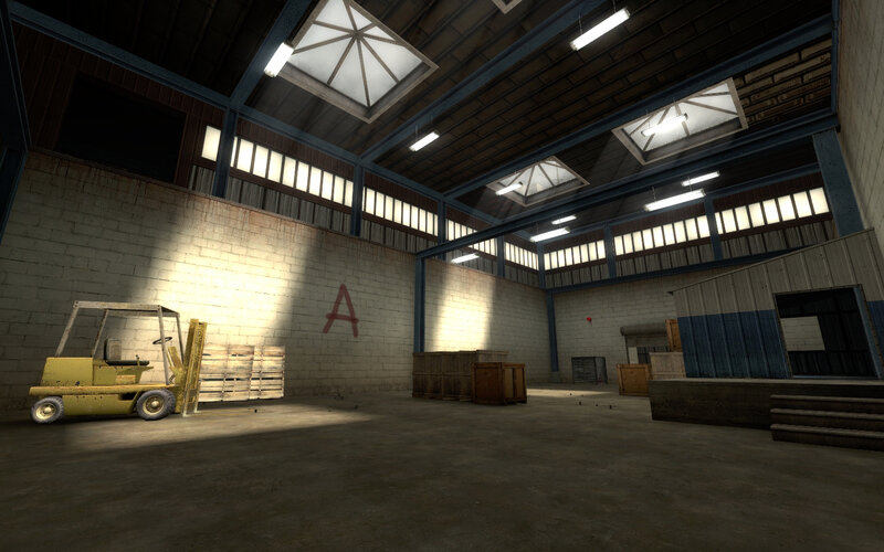 warehouse interior scene