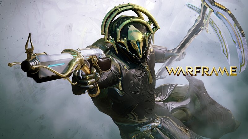 Warframe Character — Black