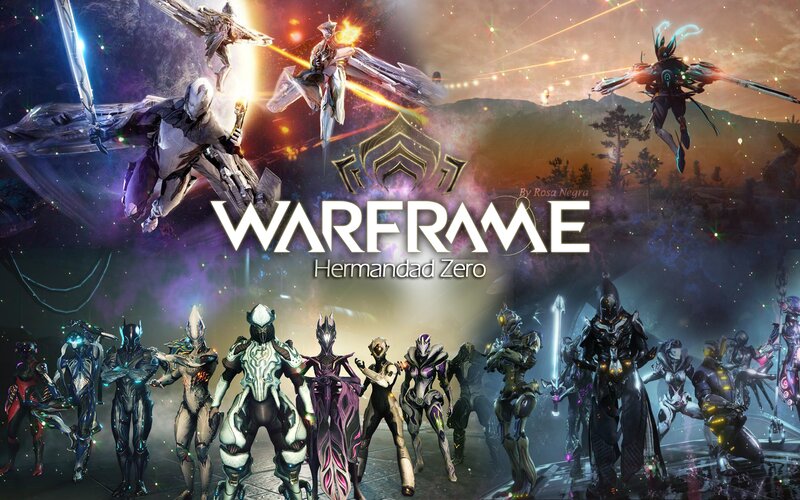 Warframe Characters in Battle
