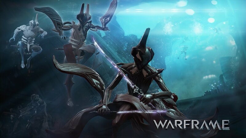 Warframe Characters Underwater