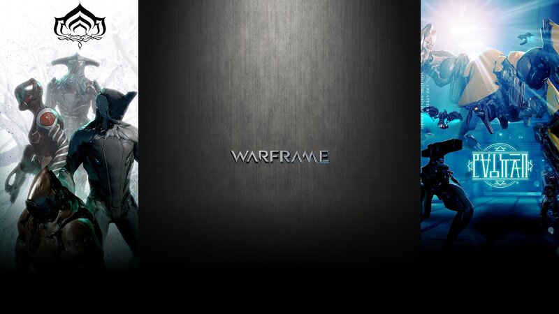 Warframe game artwork collage