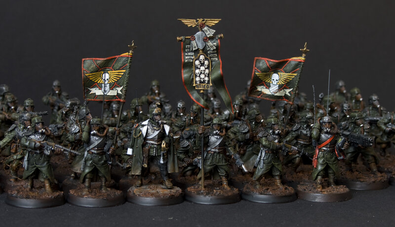 Warhammer 40k miniature army