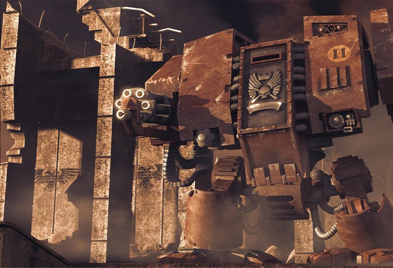Warhammer 40k Power Armor — Brown
