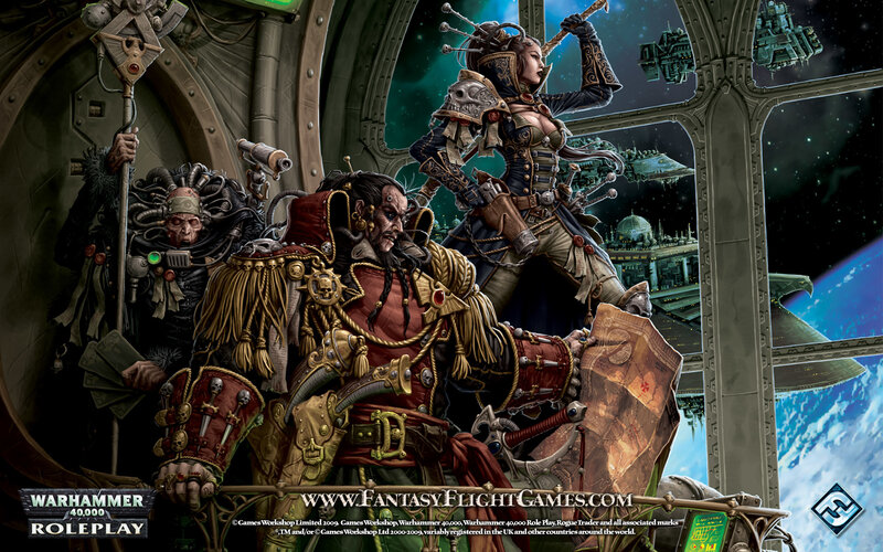 Warhammer 40k roleplay scene