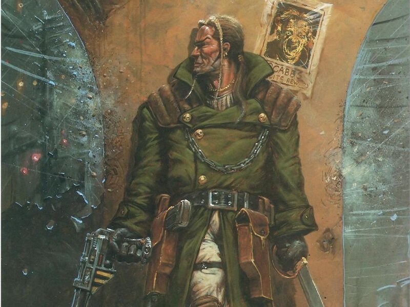 Warhammer 40k soldier in corridor