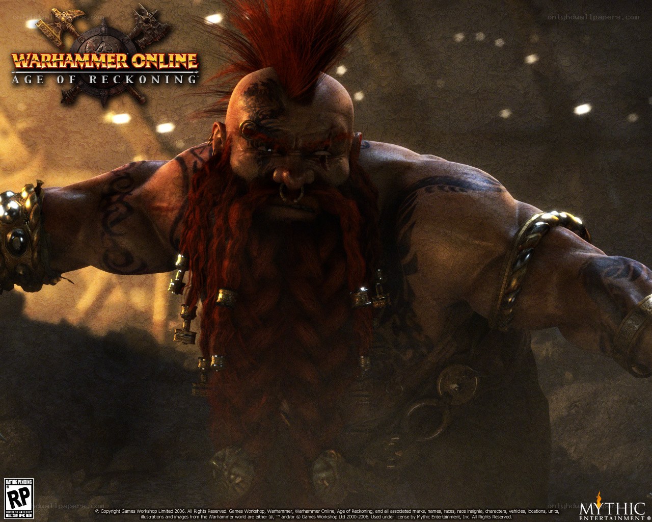 Warhammer Online character art