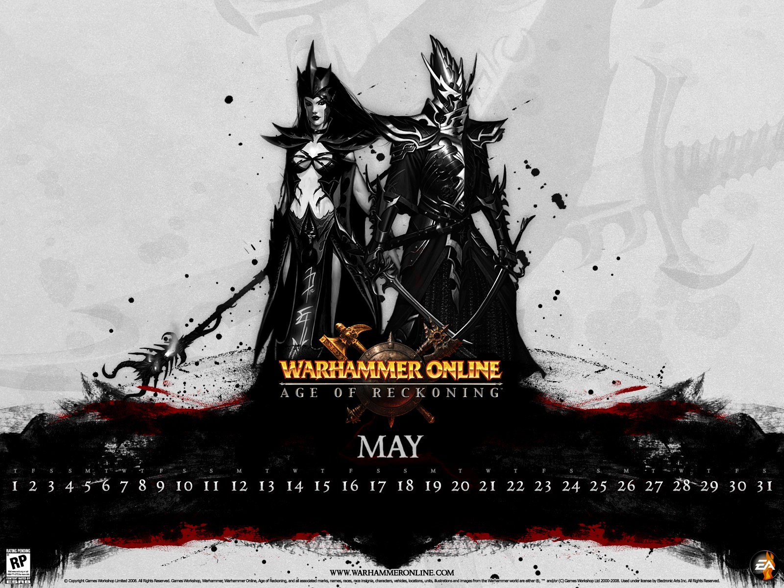 Warhammer Online May Calendar