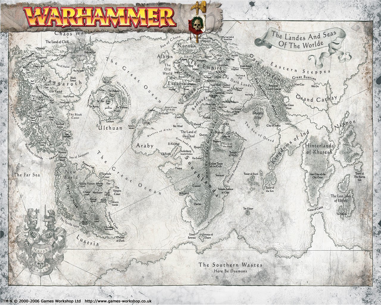 Warhammer World Map