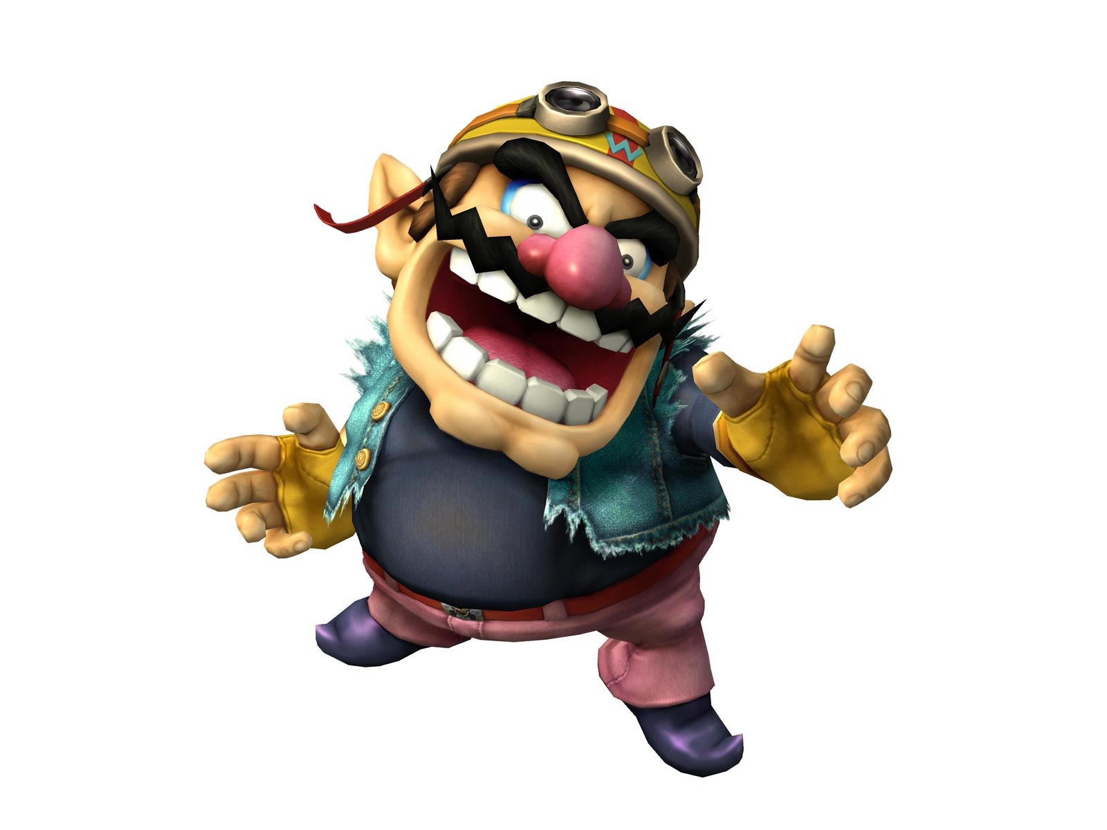 Wario character from video game