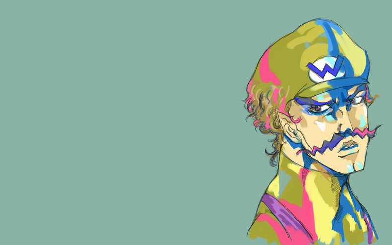 Wario character illustration