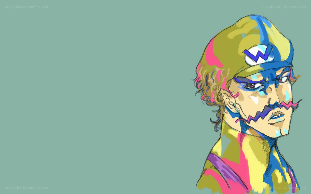 Wario character illustration