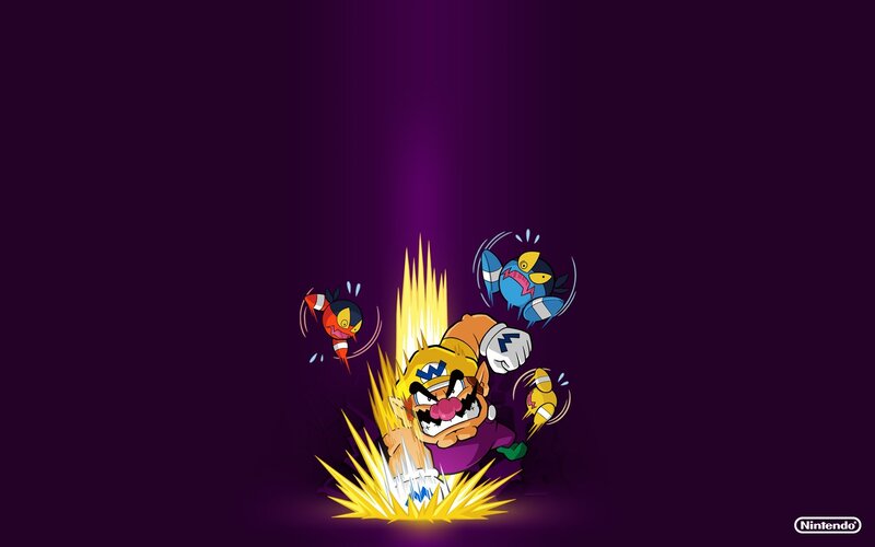 Wario Fighting Enemies