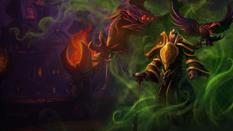 Warlock with Raven