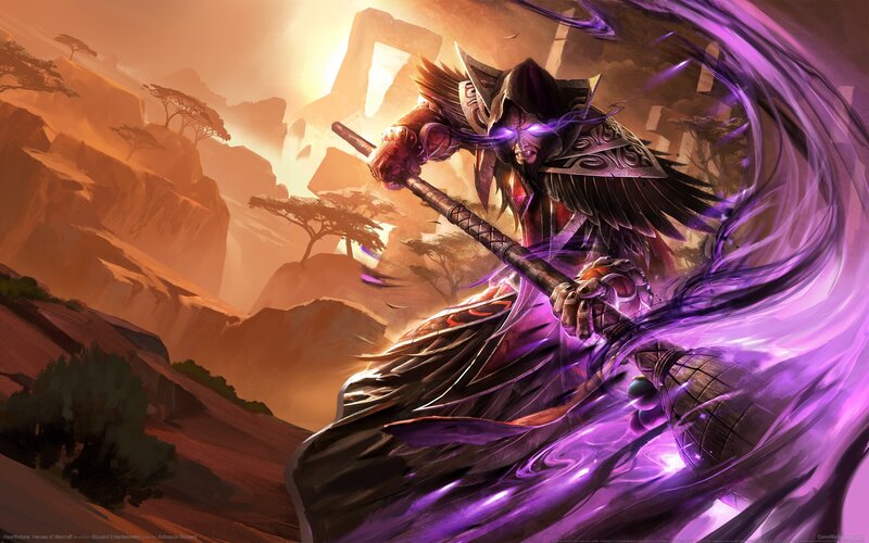 Warlock with Staff