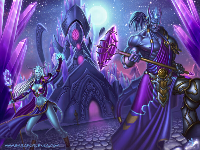 Warlocks in a crystal realm