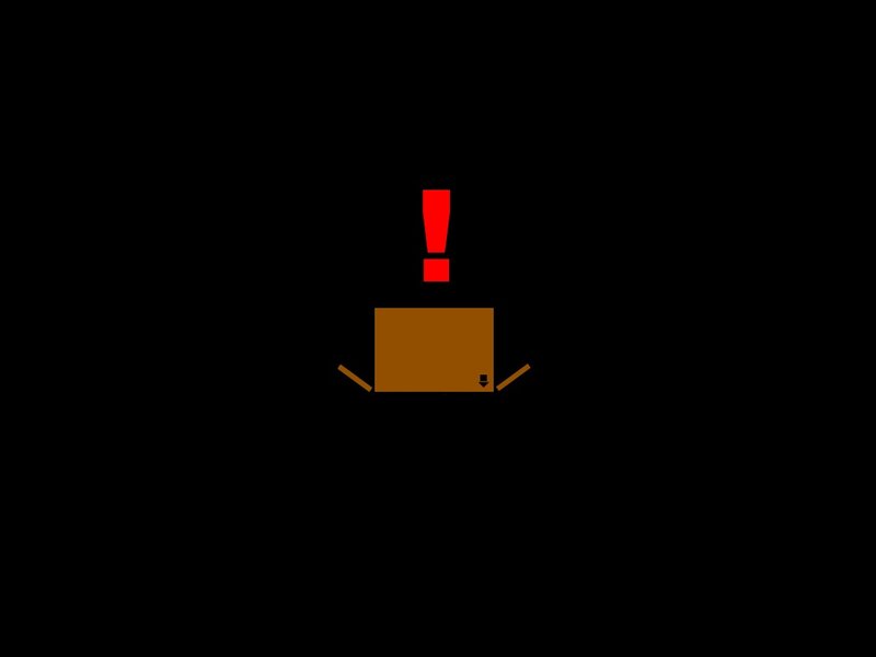 warning box icon