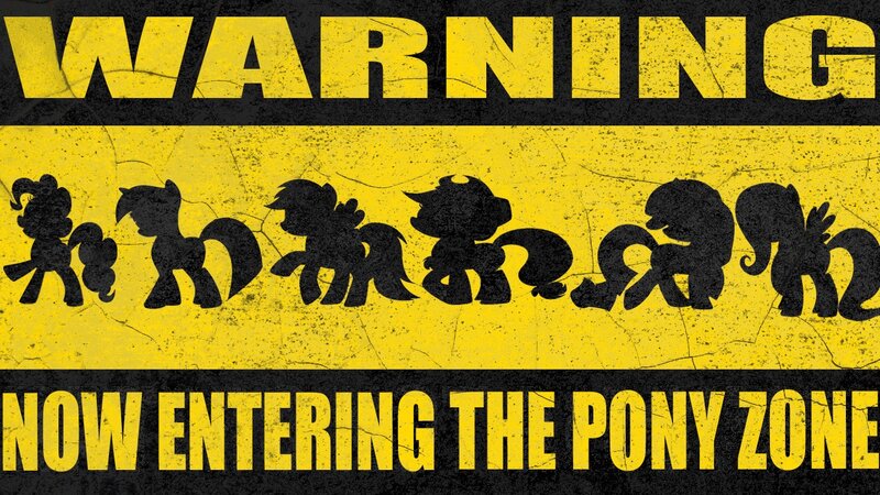 warning pony zone
