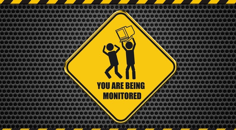 Warning Sign with People