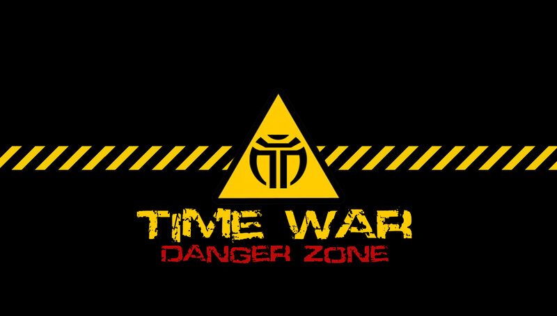 Warning Sign with Text — Black, Dramatic
