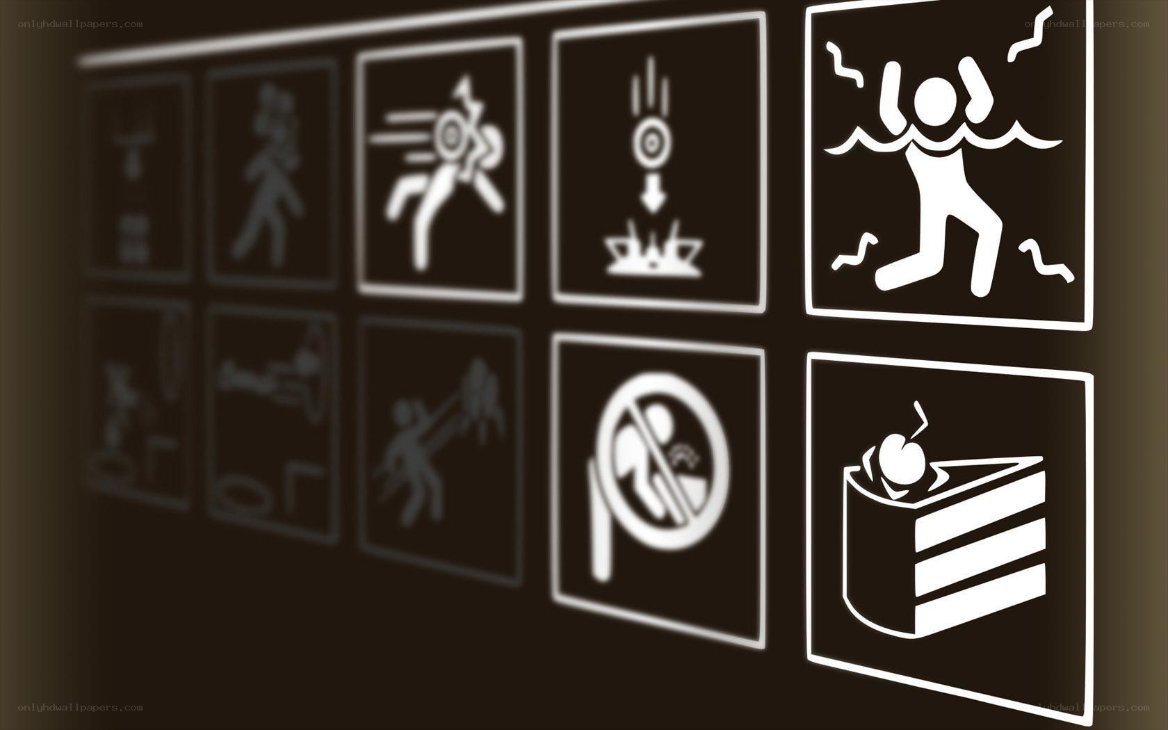 warning signs and icons