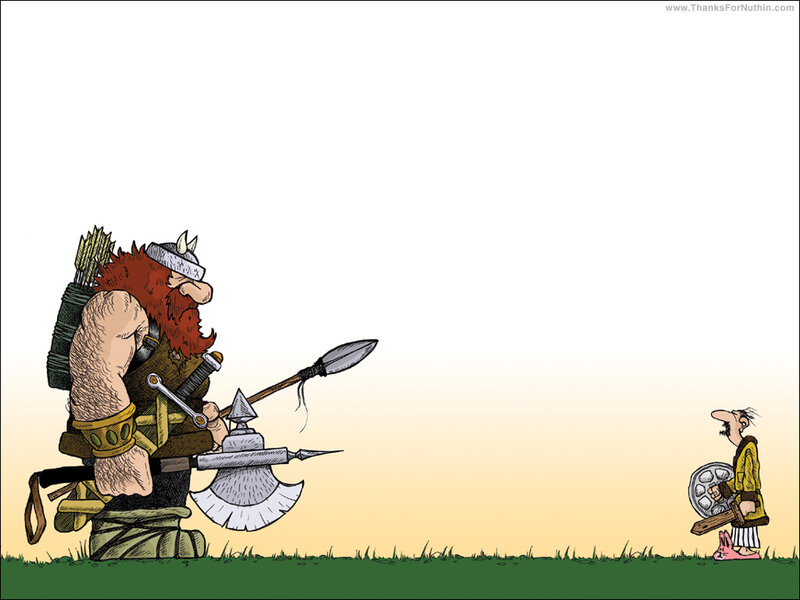 Warrior and peasant