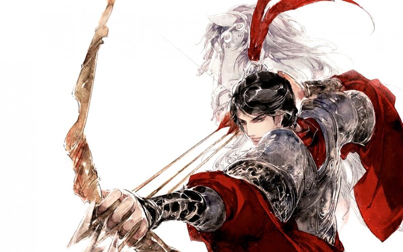 Warrior Archer in Armor