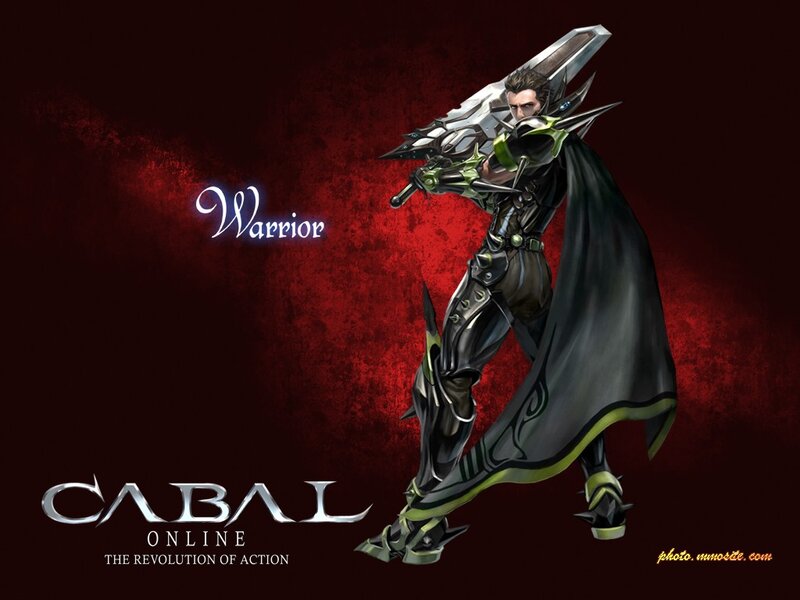 Warrior character from Cabal Online