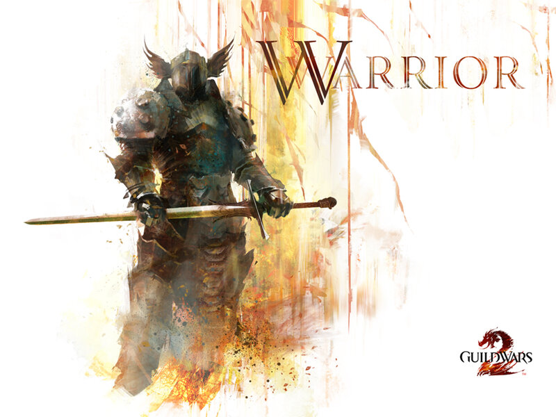 Warrior character from Guild Wars 2