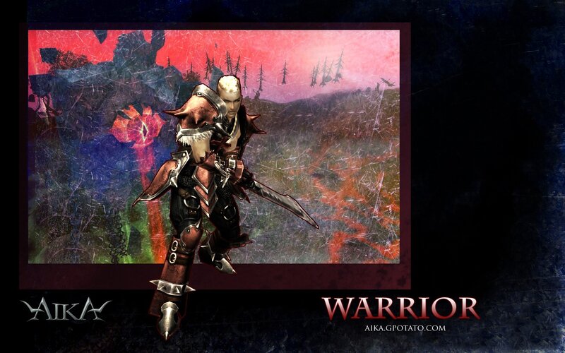Warrior Character in Armor — Red