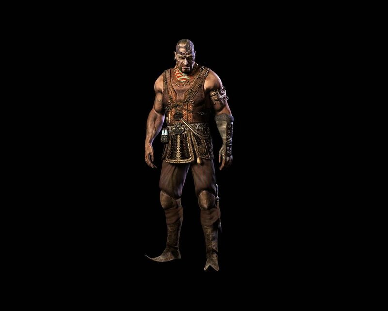 warrior character model