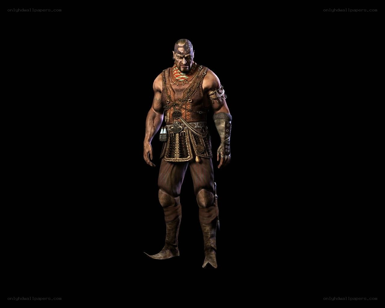 warrior character model