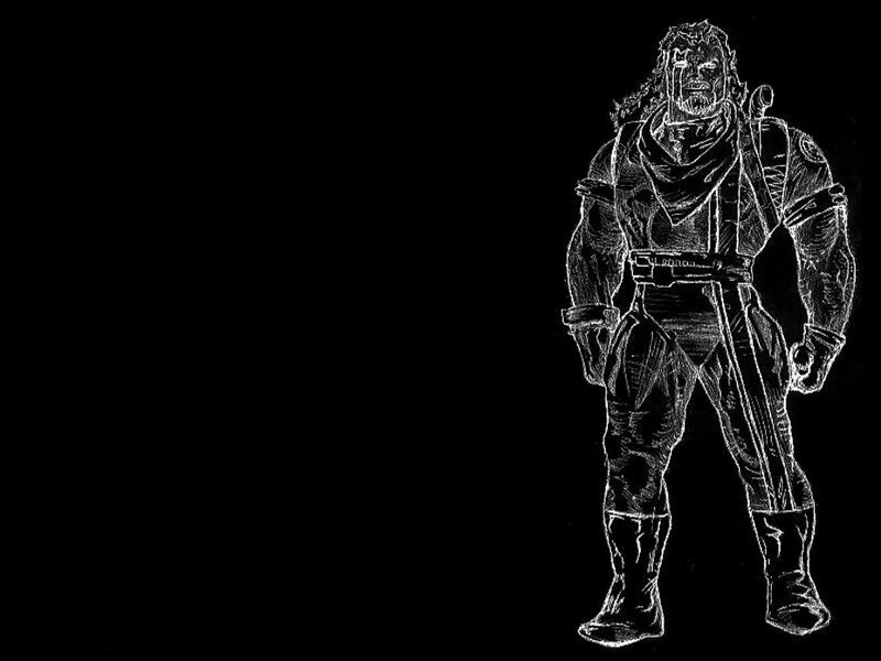 warrior character sketch