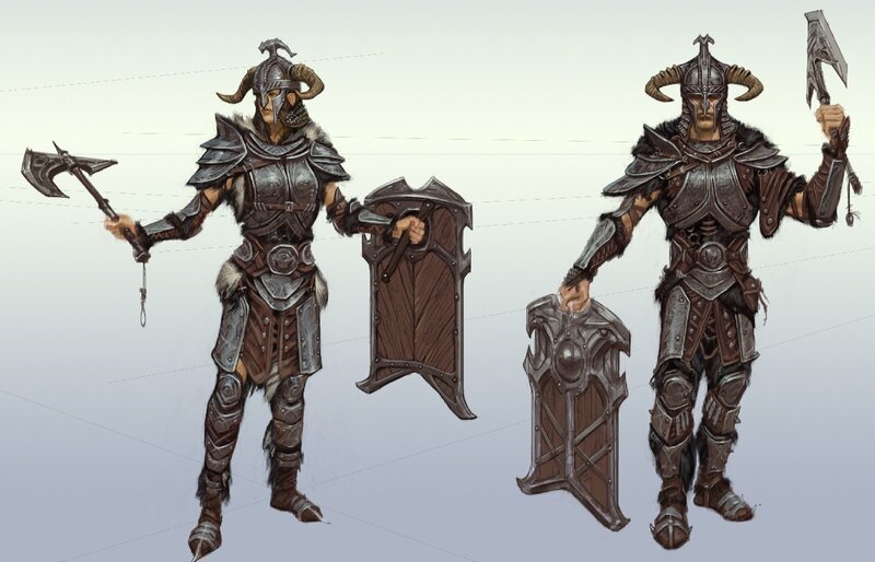 warrior concept art