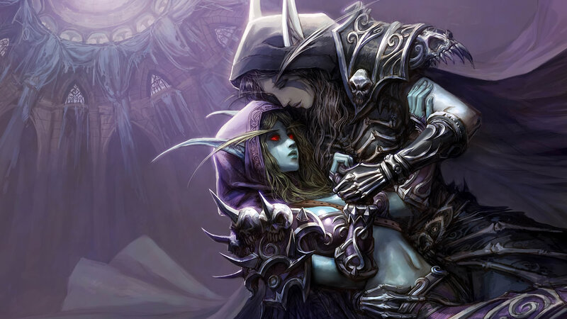Warrior Embracing Woman