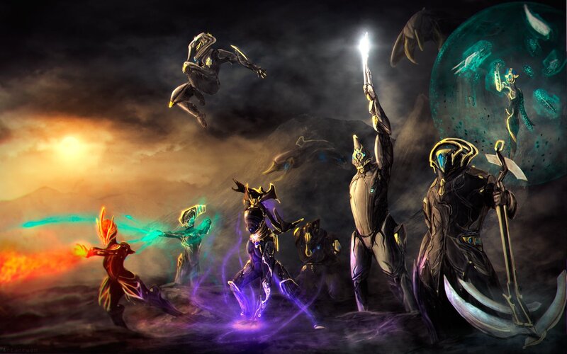 Warrior Figures in Battle
