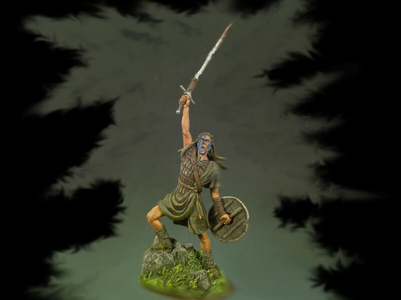 Warrior Figurine with Sword