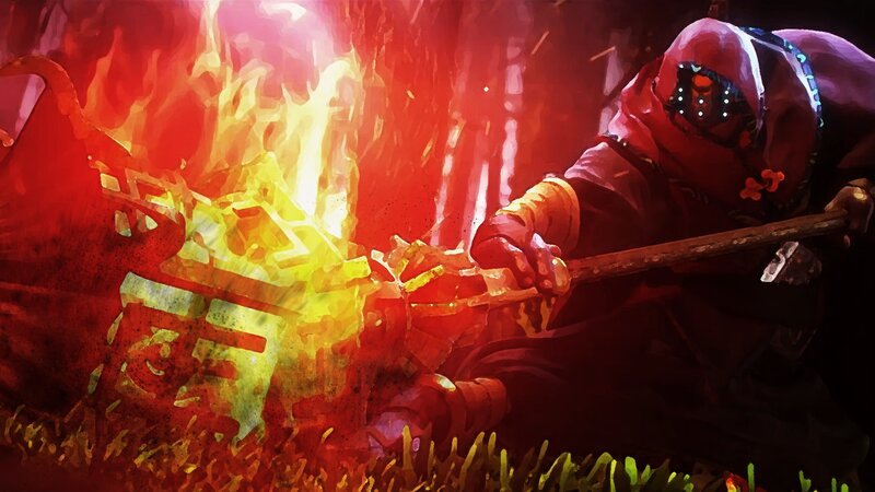 Warrior Forging Weapon