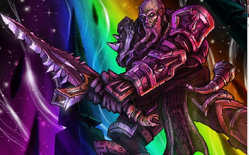 Warrior Holding a Large Sword