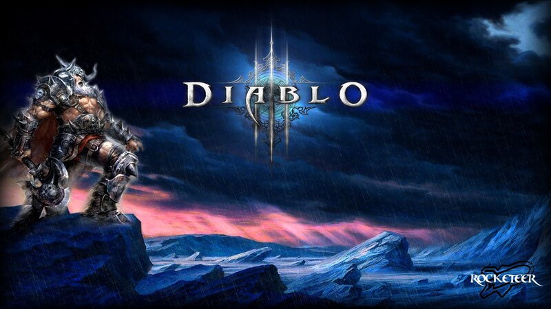 Warrior in Armor — Blue, Dramatic, Night